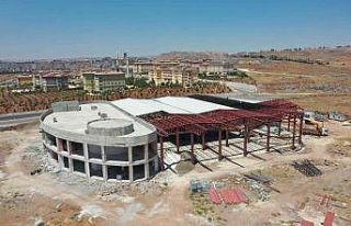 Şanlıurfa Bilim Merkezi hızla yükseliyor