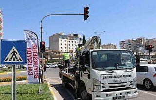 Şanlıurfa trafiği akıllı sinyalizasyon ile yönetiliyor