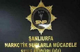 Şanlıurfa’da uyuşturucu operasyonu