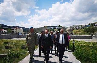 Sarıkamış’ta protokol bayramlaştı