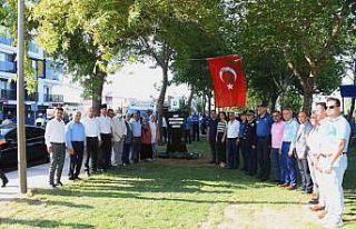 Şehidin ismi caddeye verildi