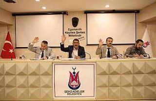 Şehzadeler Belediyesi temmuz meclisi yapıldı