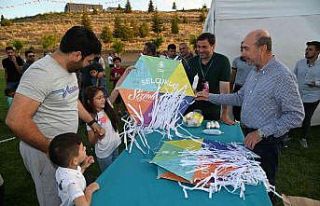 Selçuklu Seyir Tepesi’nde uçurtma şenliği