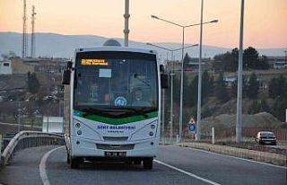 Siirt’te Kurban Bayramı’nda toplu ulaşım ücretsiz...
