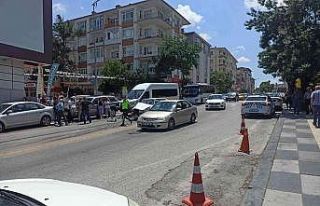 Sincan’da trafik kazası: 1 yaralı