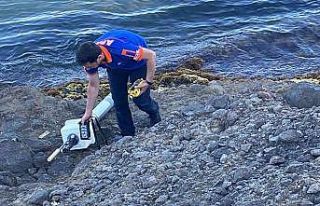 Sinop’ta denizde bulunan cihaz korkuttu