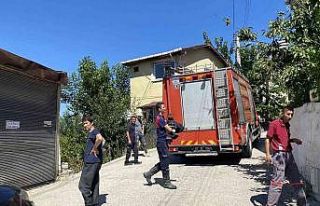 Şofben yangını ekipleri harekete geçirdi