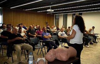 Şoförlere ilk yardım eğitimi