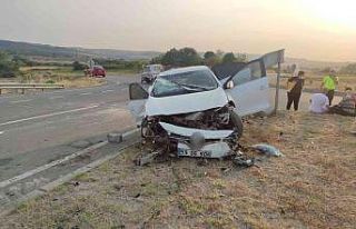 Tekirdağ’da trafik kazası: 5 yaralı