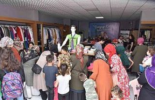 Tekkeköy’de çocukların bayramlık sevinci