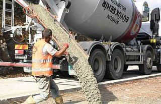 Tekkeköy’de grup yolu çalışması sürüyor