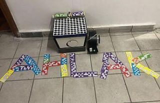 Tombala baskınında 41 kişiye ceza yazıldı