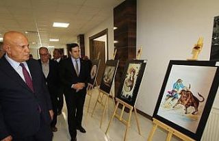 Türk Dünyası Dede Korkut afişleri Bayburt’ta...