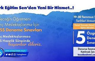 Türk Eğitim-Sen’den KPSS’ye girecek kişilere...