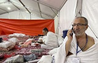 Türk hacı adayları Arafat’ta çadırlarına yerleşti