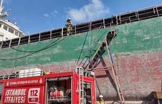Tuzla’da gemide yangın paniği