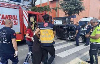 Tuzla’da hatalı dönüş yapan sürücü otomobile...