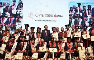 Uluslararası öğrenciler mezuniyet heyecanı yaşıyor