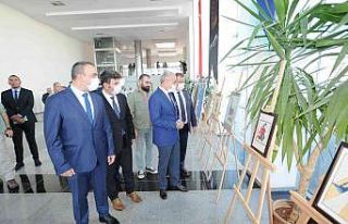 Üniversite’de “15 Temmuz Karma Sergisi” açıldı