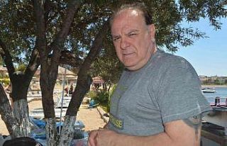 Ünlü oyuncu Burak Sergen, Ayvalık’ta kamp kurdu