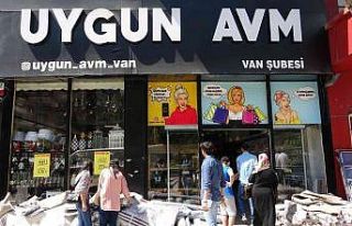 Uygun AVM’ye yoğun rağbet