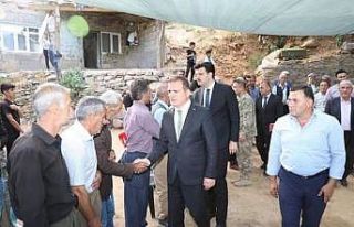 Vali Akbıyık’tan şehit korucuların ailelerine...