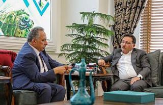 Vali Çiçek Talas İlçesi’ni Ziyaret Etti