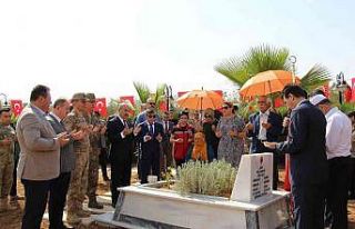 Vali Demirtaş güvenlik güçleri ve şehit aileleri...