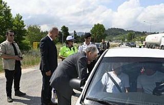 Vali Erol bayram denetimlerine katıldı