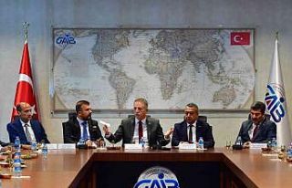 Vali Gül İhracatçılarla Gündemi Değerlendirdi