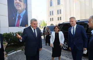 Vali Gül ve Fatma Şahin’in Şanlıurfa ziyareti