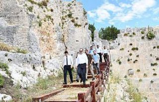 Vali Pehlivan, Namrun Kalesinde incelemelerde bulundu