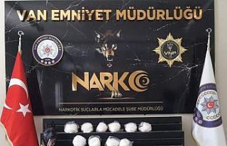 Van’da 10 kilo 460 gram metamfetamin ele geçirildi