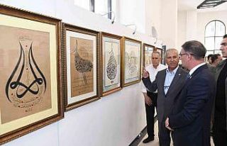 Van’da “Hüsn-i Hat Sergisi” açıldı