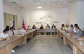 Van’da UKOME toplantısı yapıldı