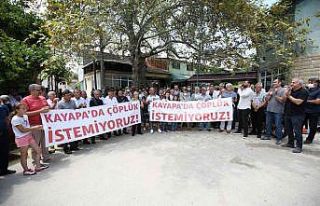 Vatandaşlardan çöplük mesajı