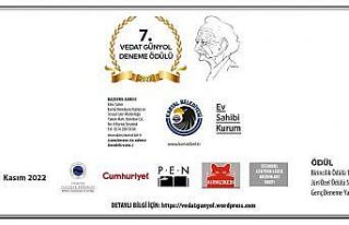 Vedat Günyol 7. Deneme Yarışması için başvuru...