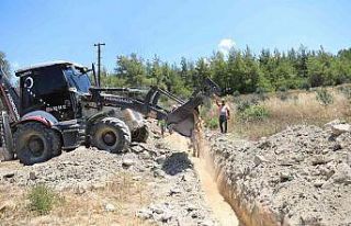 Yangın bölgesine 16 milyonluk içme suyu yatırımı