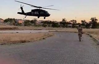 Yaylada rahatsızlan kadın yolda kalınca helikopter...