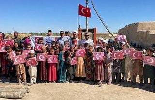 Yedi Başak kurban emanetlerini sahiplerine ulaştırdı