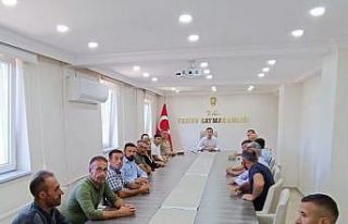 Yedisu’da KKKA toplantısı yapıldı