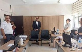 Yeni müdür Berk’ten denetimlere devam