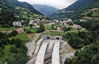 Yeni Zigana Tüneli’nin inşaatında sona geliniyor