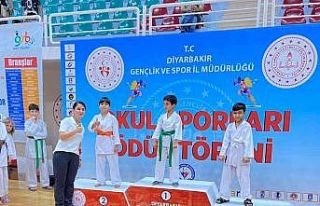 Yenişehir Belediyesi yaz spor okulu karete şampiyonu...