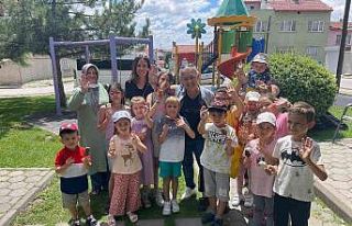 Yeşiltepe’de çocukların yüzü güldü