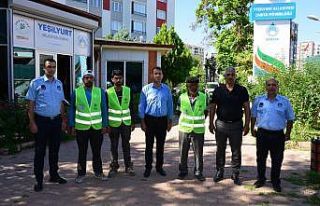 Yeşilyurt’ta kağıt toplayıcıları kayıt altına...