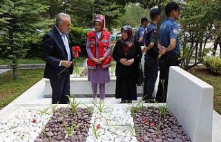 Yozgat’ta Kurban Bayramı arefesinde şehitlik ziyaret...