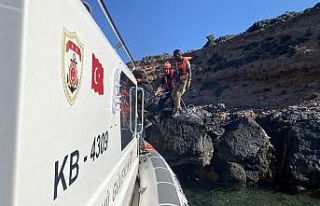 Yunanistan unsurlarınca geri itilen 36 göçmen kurtarıldı