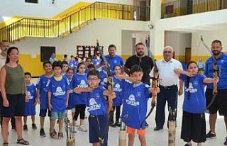 Yunuskentli çocuklar spor kurslarını çok sevdi