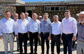 “Yüz yüze 100 gün” programında köylülerle...